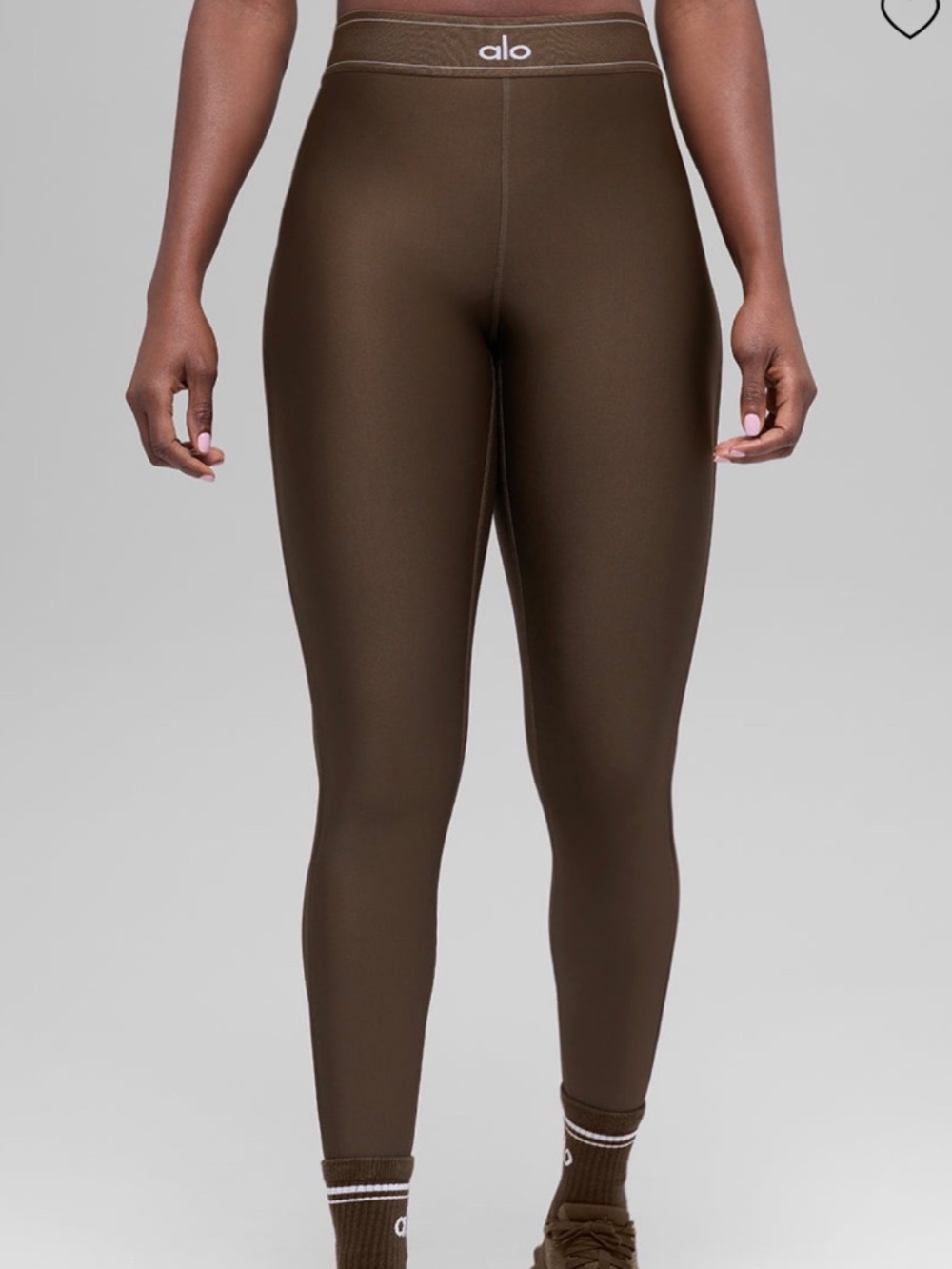 Alo Yoga Airlift High-Waist Suit Up Leggings espresso - Picture 2 of 4